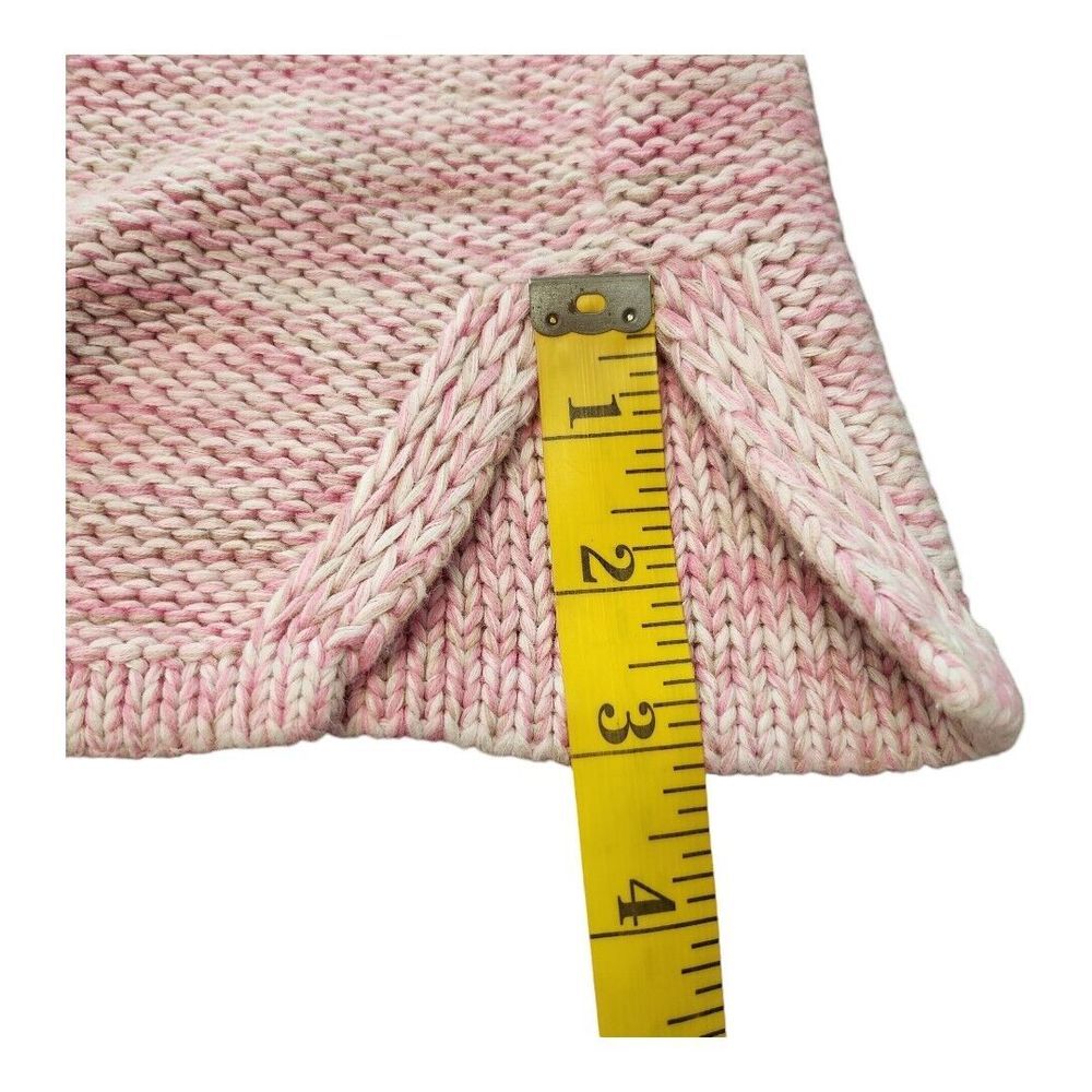 J Jill‎ Chenille Sweater Womens XS Petite Pink Multicolor Knit V Neck Pullover - Picture 8 of 12